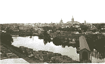 Lansing Capital with covered bridge