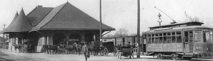 Union Depot Lansing Michigan 1903